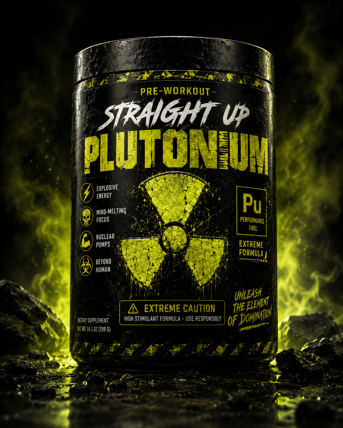 Straight up Plutonium